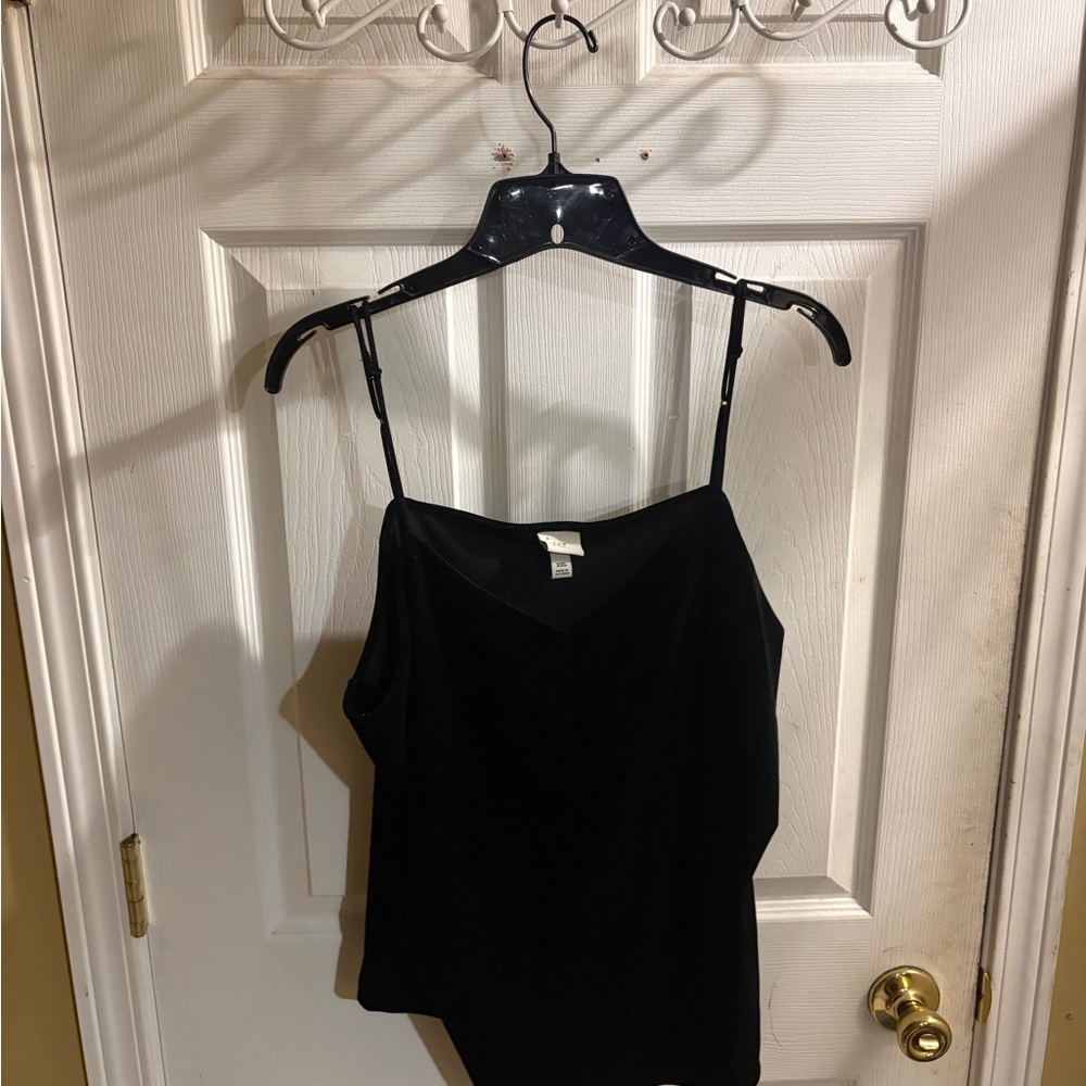 a new day Black Camisole Top